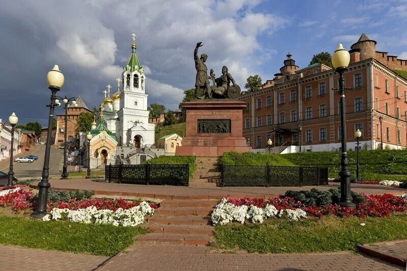 Площади нижнего новгорода фото Достопримечательности Нижнего Новгорода: куда сходить в городе, что посмотреть