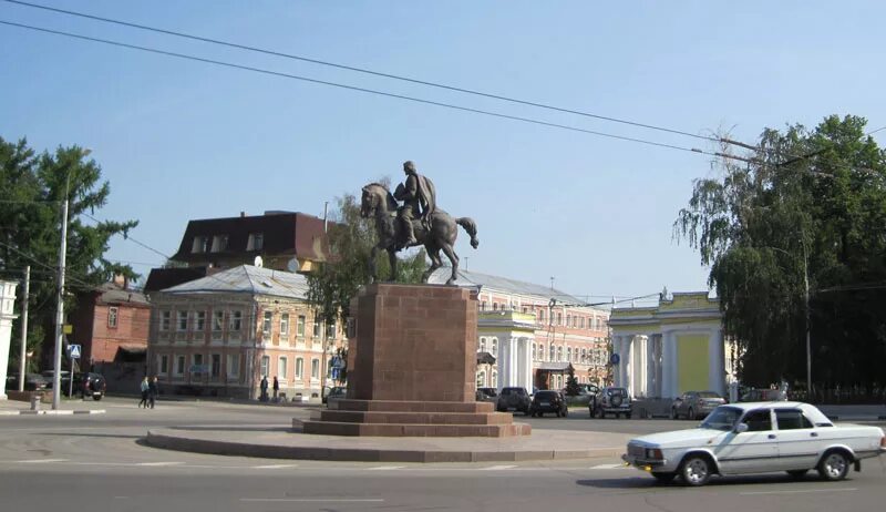 Площади рязани фото Улицы города Рязани