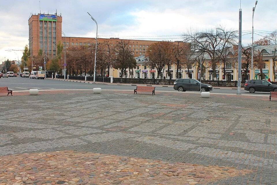 Площади рязани фото Реконструкция площади Ленина - бочка с медом и ложкой дегтя?