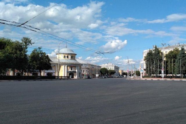 Площади рязани фото Вечером в Рязани перекроют площадь Ленина из-за репетиции курсантов РВВДКУ АиФ Р