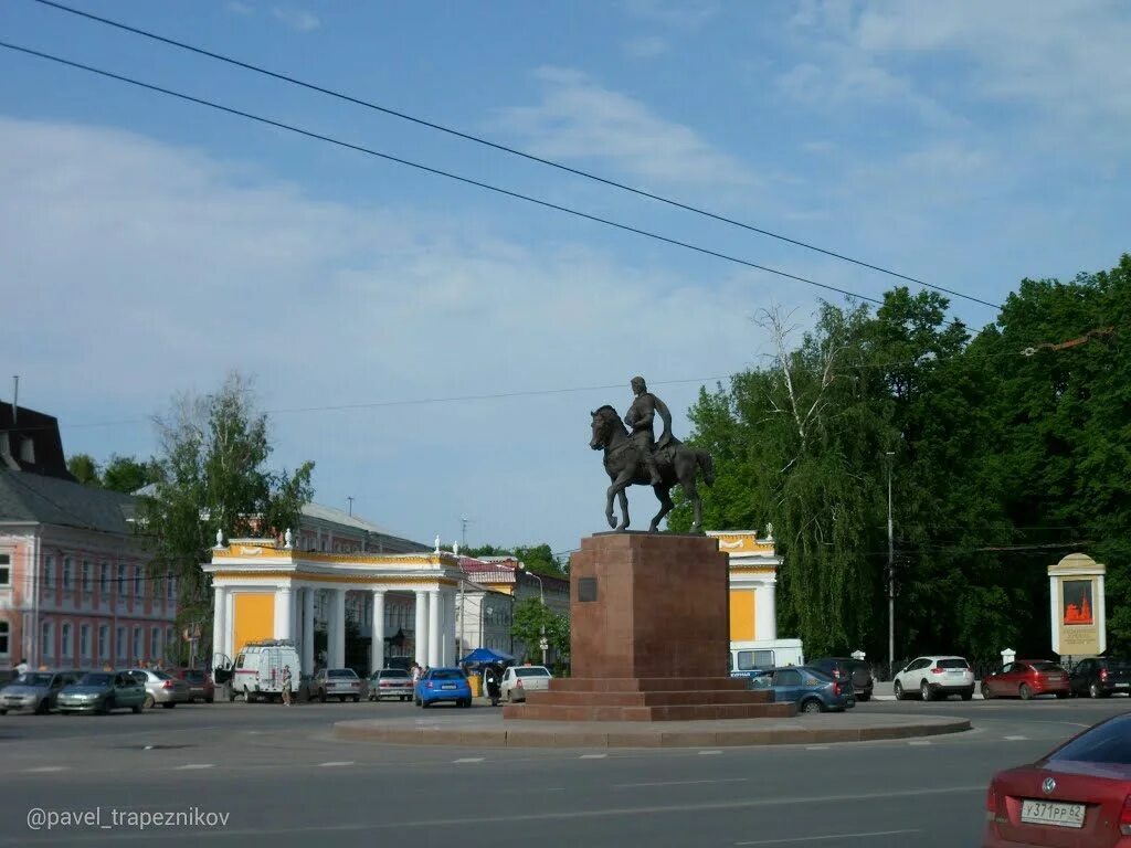 Площади рязани фото Соборная площадь в Рязани Сами едем по России