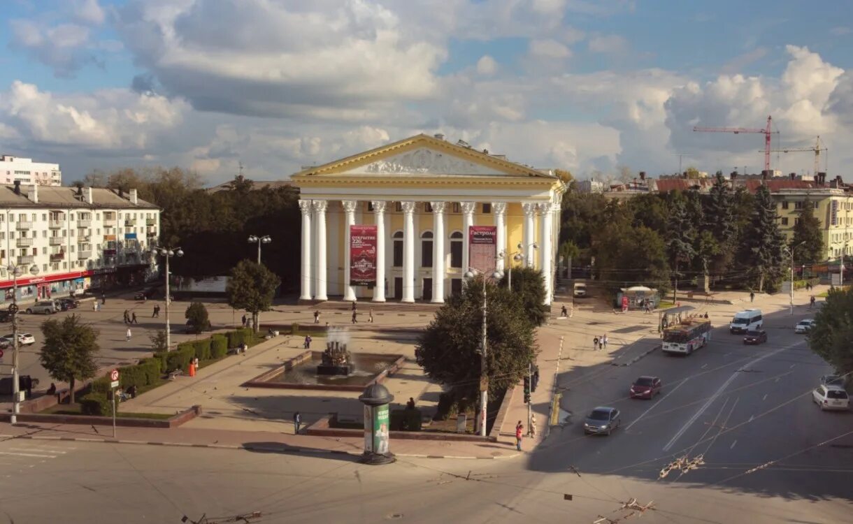 Площади рязани фото Театральная площадь рязань фото YugNash.ru