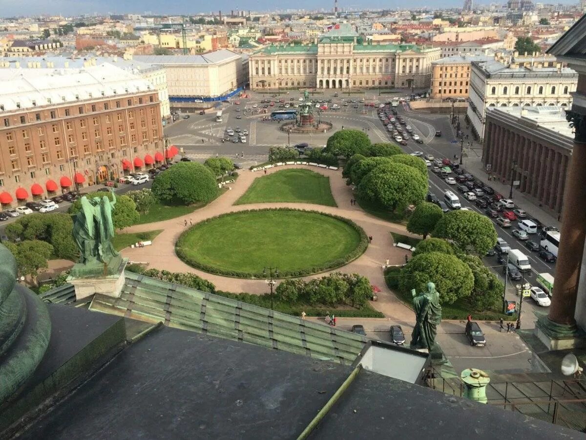 Площади спб фото Архитектурный ансамбль Сенатской и Исаакиевской площадей