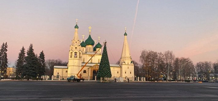 Площади ярославля фото Центр Ярославля перекроют: где и когда 15.12.20 Яркуб