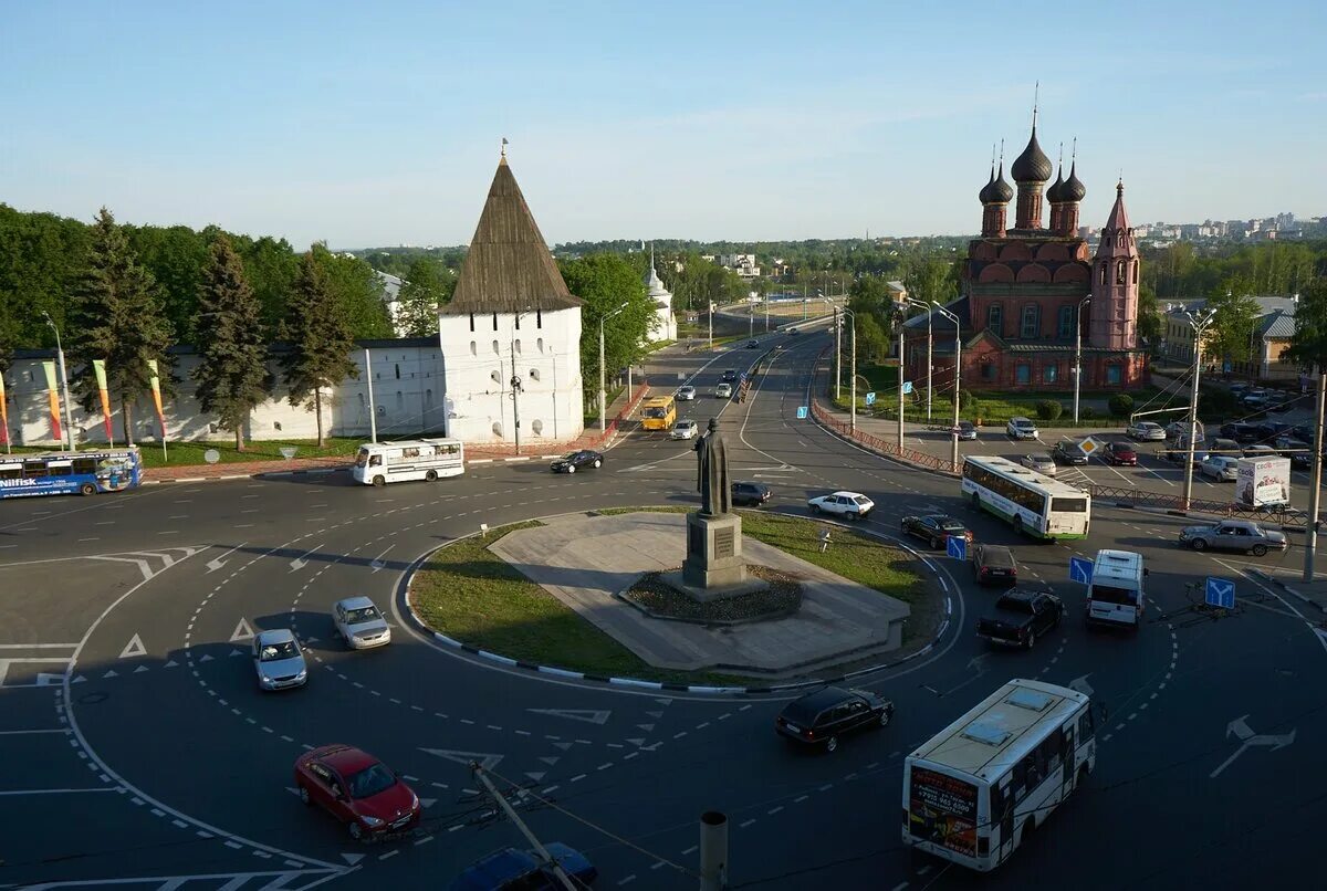 Площади ярославля фото Классическое наследие Ярославля. Казанский монастырь: Святая Богородица против "