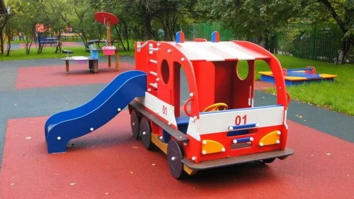 Площадка фото машины Продам детские площадки для детских садов: Договорная ▷ Другие товары для детей 