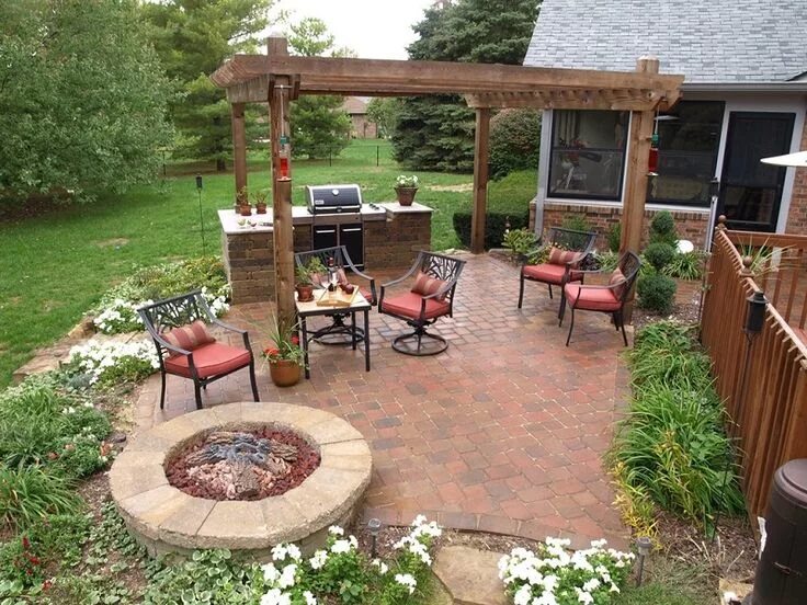 Площадка на даче фото Картинки по запросу barbecue garden design