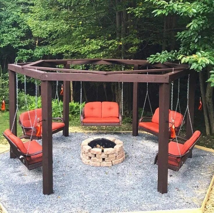 Площадка на даче фото 30+ Fire Pit Design Idea For More Attractive - Best Outdoor Fire - Outdoor Diy O