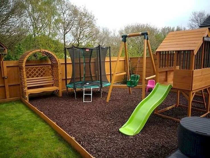 Площадка на даче своими руками фото Pin en Netos Patio de niños, Casa de juegos exterior, Zona de juegos exterior