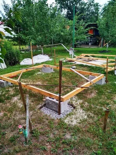 Площадка под беседку на даче своими руками Пин на доске garden
