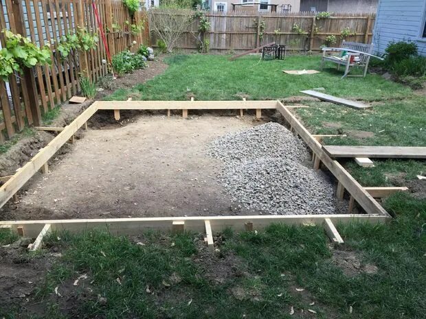 Площадка под беседку на даче своими руками Outdoor gazebo for the garden Outdoor gazebos, Gazebo, Garden