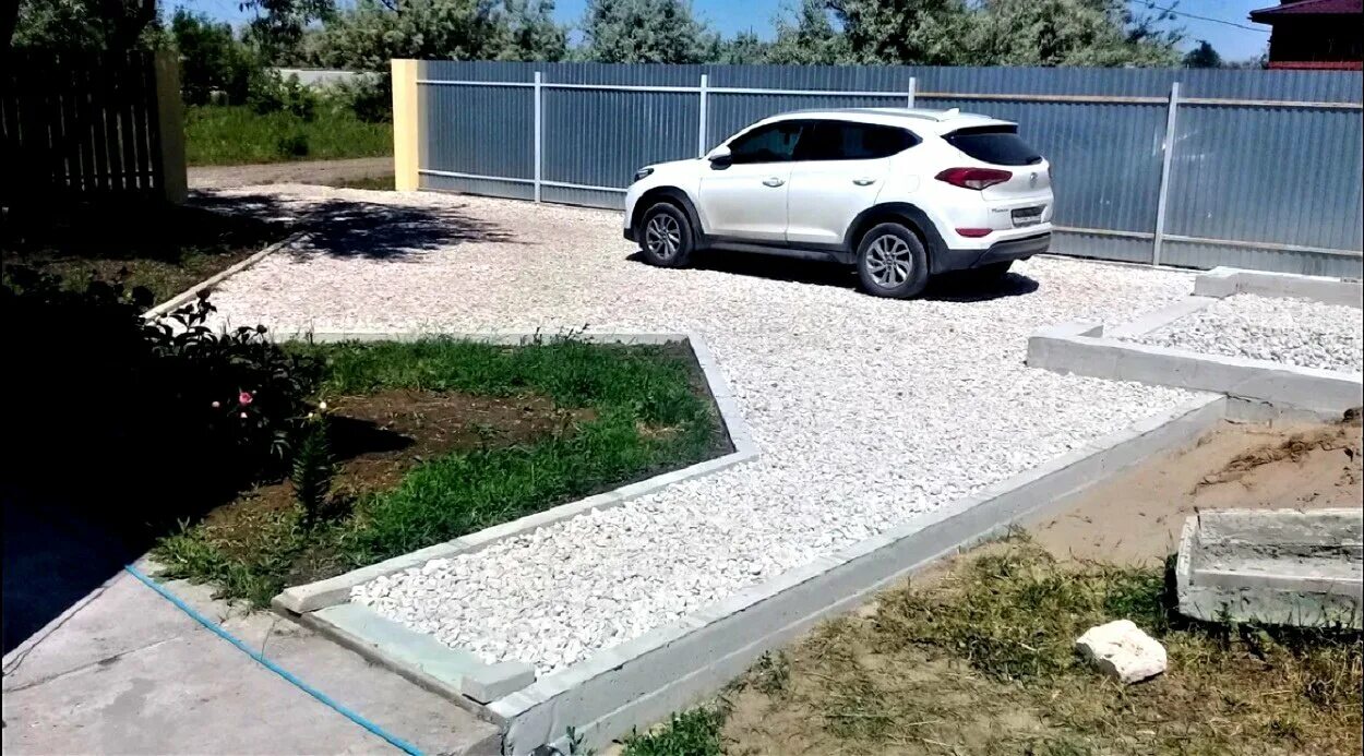 Площадка под машину на даче своими руками Планировка участка в Шимске: 37 исполнителей с отзывами и ценами на Яндекс Услуг