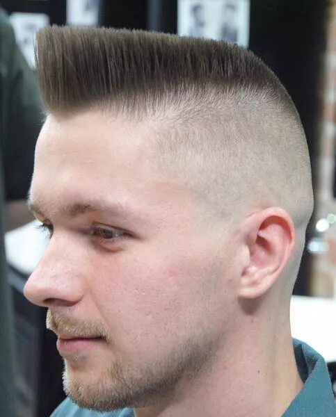 Площадка прическа мужская стрижка flattop Cabello para hombre, Cortes de cabello corto, Corte hombre