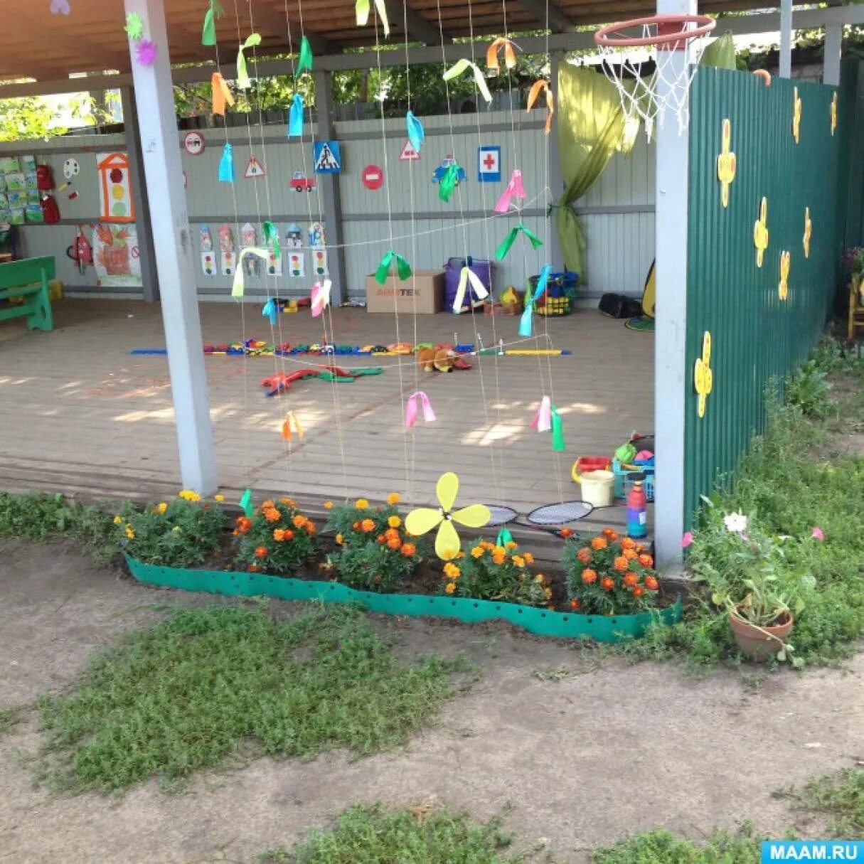 Площадка в детском саду оформление своими руками Оформление участков и площадок детского сада - Фотоотчёты - Страница 105. Воспит