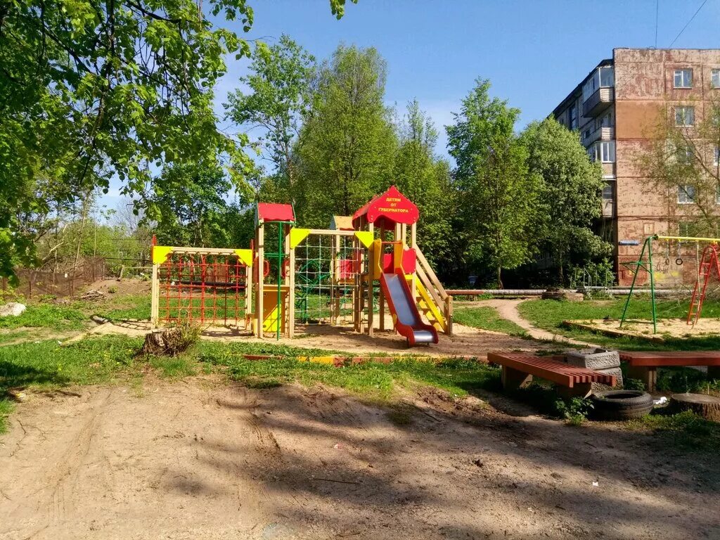 Площадки фото тула Детская игровая площадка, детская площадка, ул. Макаренко, 15, Тула - Яндекс Кар