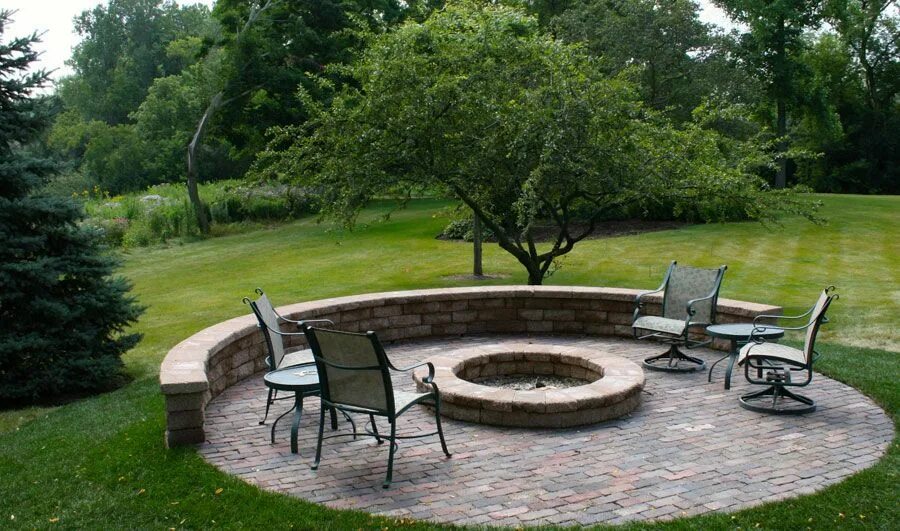 Площадки в ландшафтном дизайне Elan Landscape Design Co. - Libertyville landscaping company/contractor Backyard