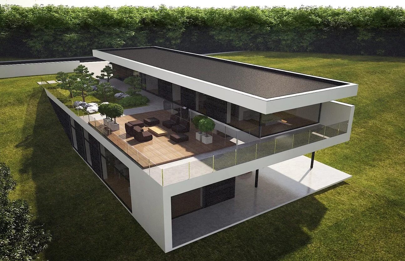 Плоская крыша фото Кровля - блог компании Krovelson Cтраница 5