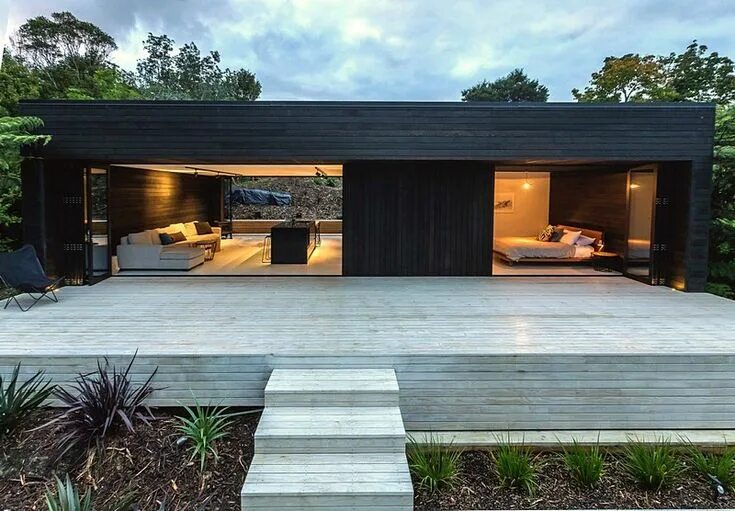 Плоская крыша в стиле лофт Sleek and Stylish Contemporary Architecture