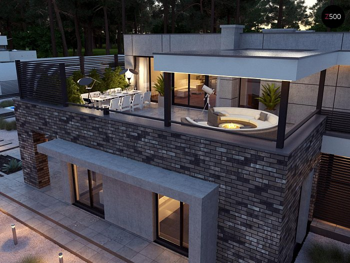 Плоская крыша в стиле лофт Pin on Плоская крыша House styles, House, Home