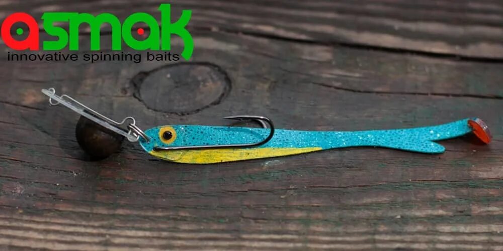 Плоская приманка своими руками Flat bait Double Tail