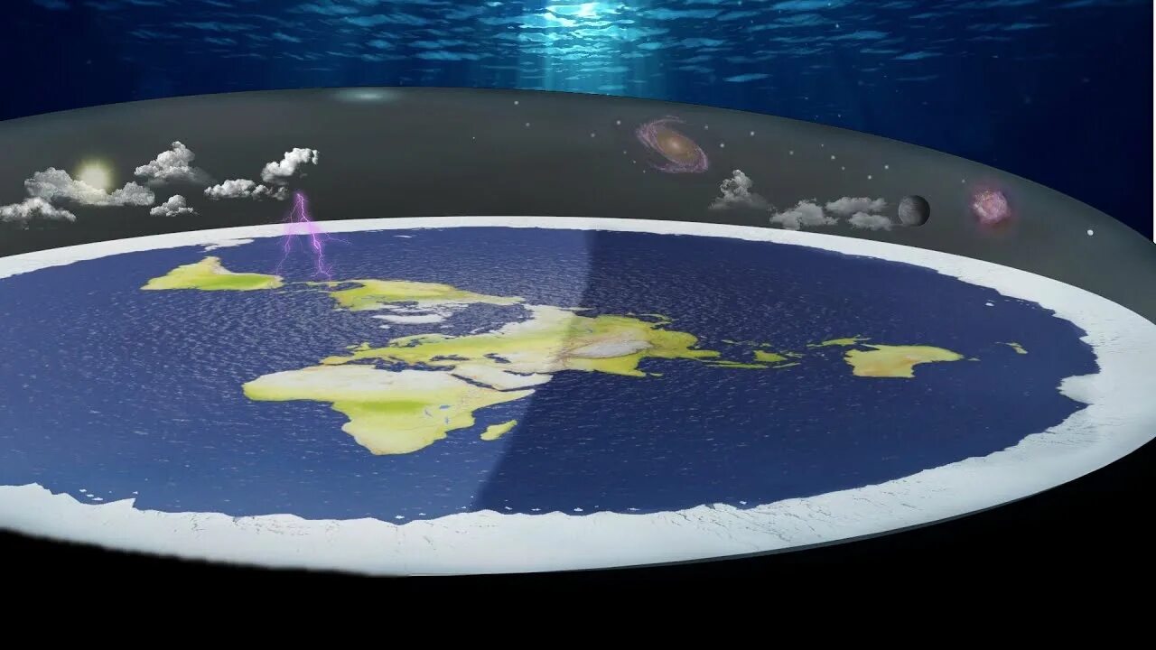 Плоская земля доказательства фото The Firmament Dome Over Flat Earth - YouTube