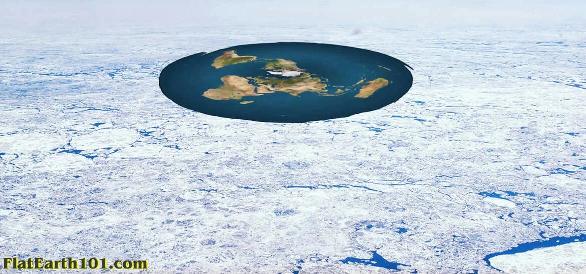 Плоская земля фото 1972 Flat Earth Maps