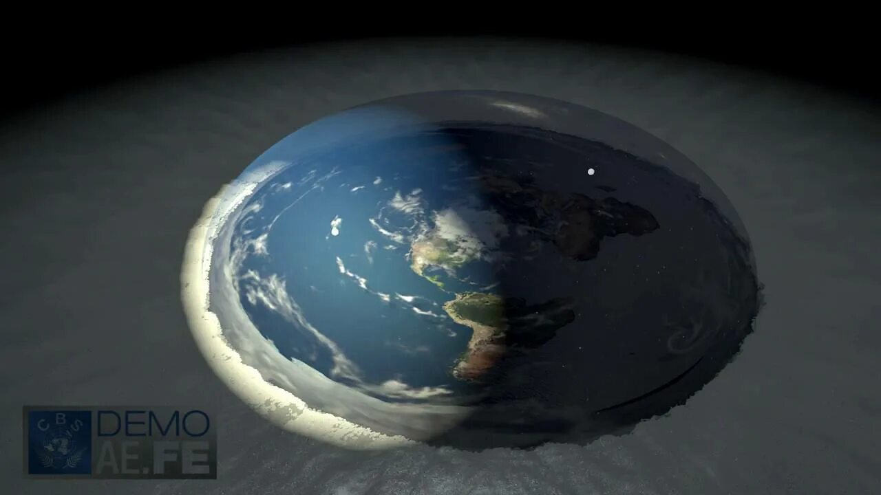 Плоская земля фото из космоса доказательства Flat Earth AE 3D animations FEEL FREE TO USE! - YouTube