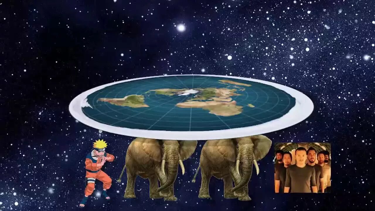 Плоская земля фото на слонах Как эволюционировал Naruto - YouTube