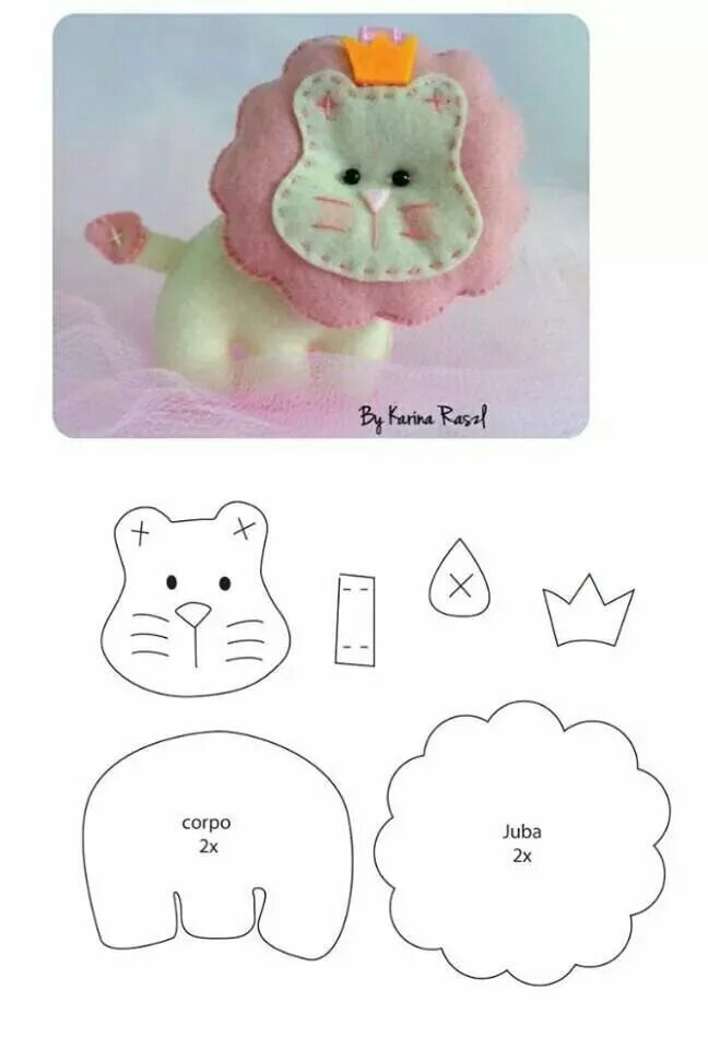 Плоские игрушки из фетра выкройки Pin on Moldes Felt crafts, Felting projects, Felt toys