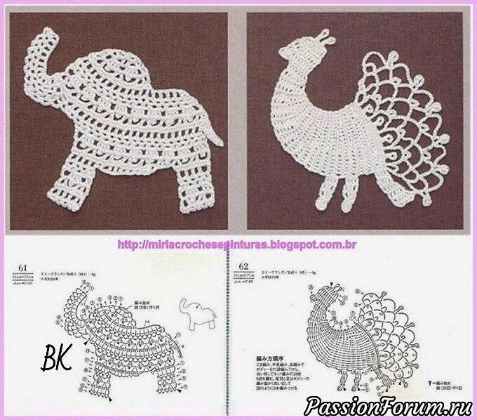 Плоские игрушки крючком схемы Аппликации крючком. Схемы - запись пользователя Фантазии крючком (Полин. Ирландс