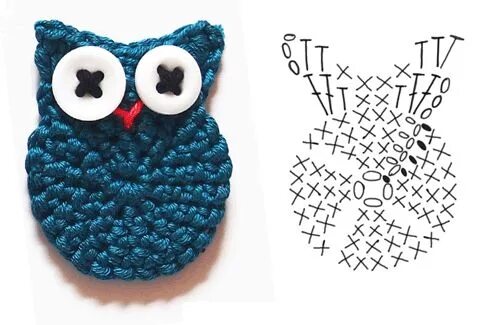 Плоские игрушки крючком схемы Patrones de Adornos Variados - Patrones Crochet Haken, Haakpatronen, Breien en h