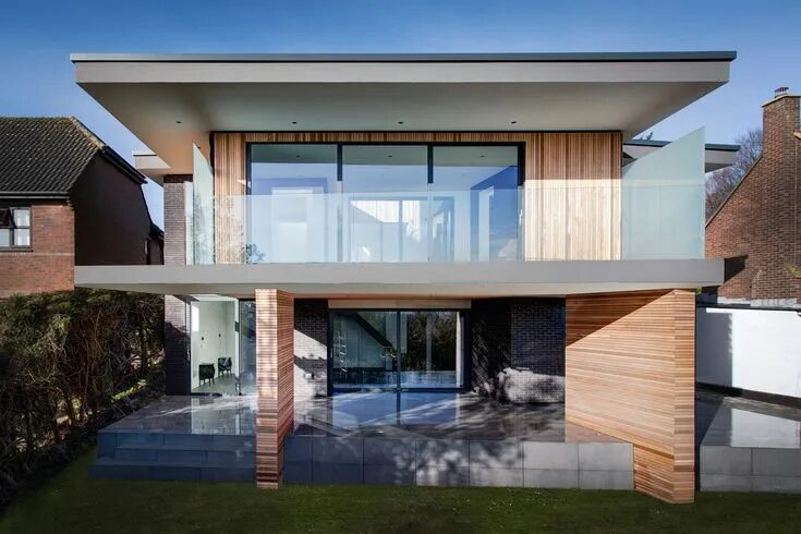 Плоские крыши частных домов фото 4 Views by AR Design Studio (3) House design, New home designs, Architecture des