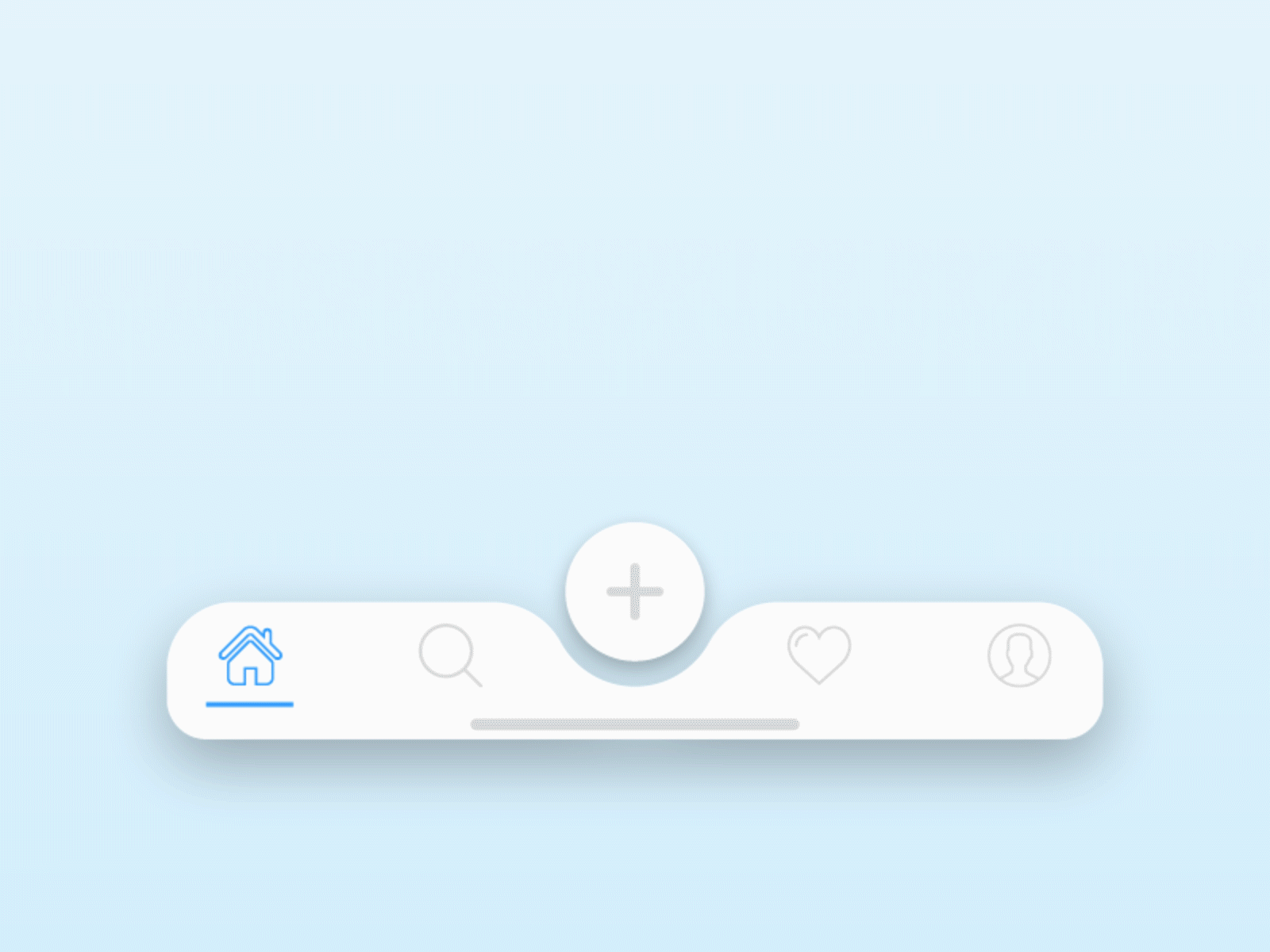 Плоские маленькие фото Creative Tab Bar Animation by Excellent WebWorld Animation, Creative, Animation 