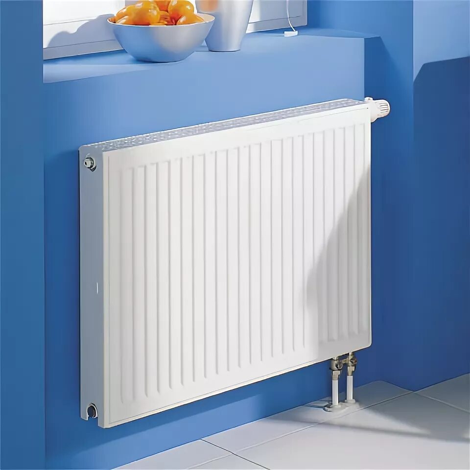Плоские радиаторы отопления с нижним подключением Kermi Profil-V FTV 22/500/1200 радиатор стальной/ панельный нижнее подключение б