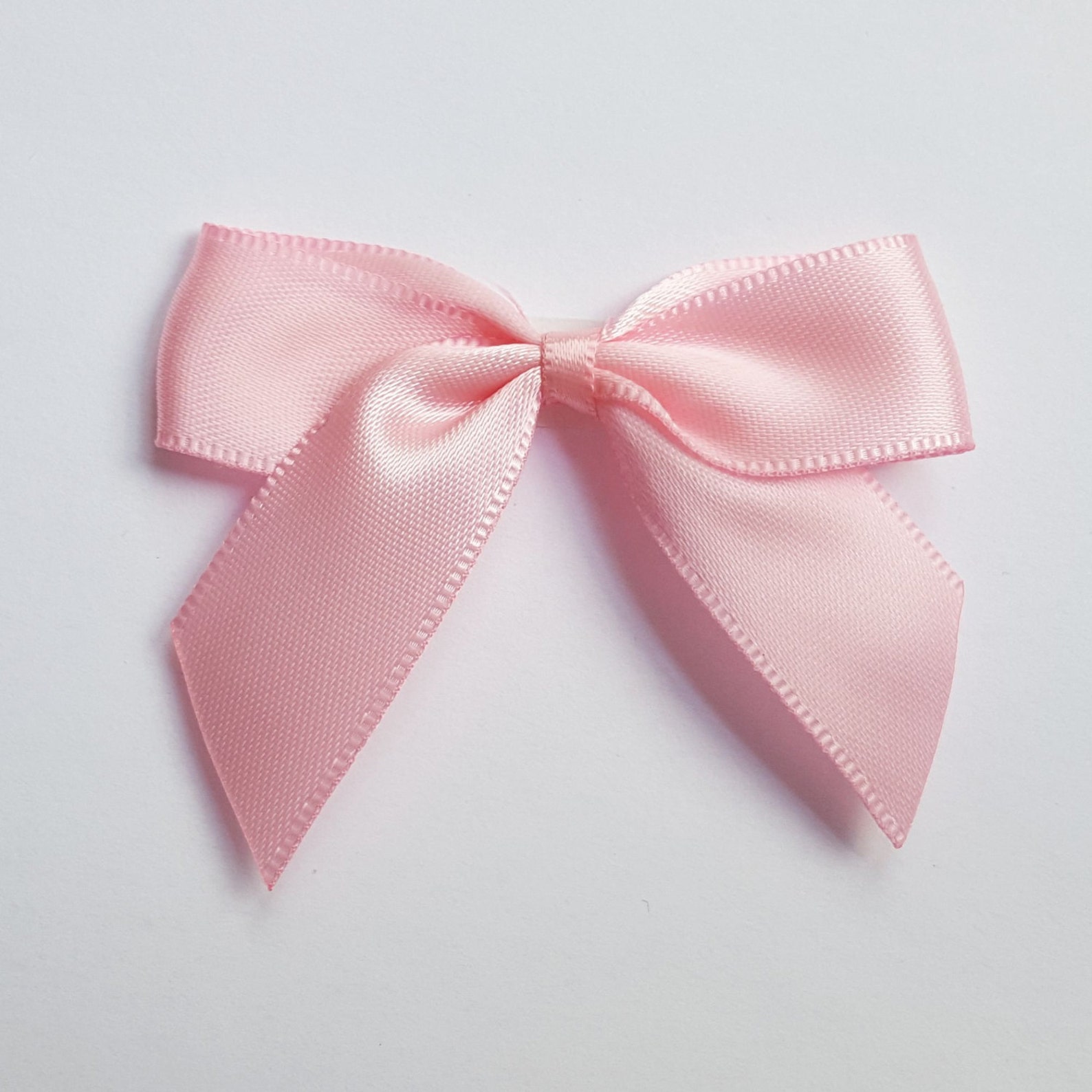 Плоский бант фото до и после Self Adhesive Satin Ribbon Pre Tied 5cm Bows 12 Pack 6 Etsy