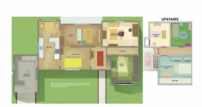 Плоский дом планировка Rick and morty the smiths house blueprint !! From the makers - Comic & Webtoon i