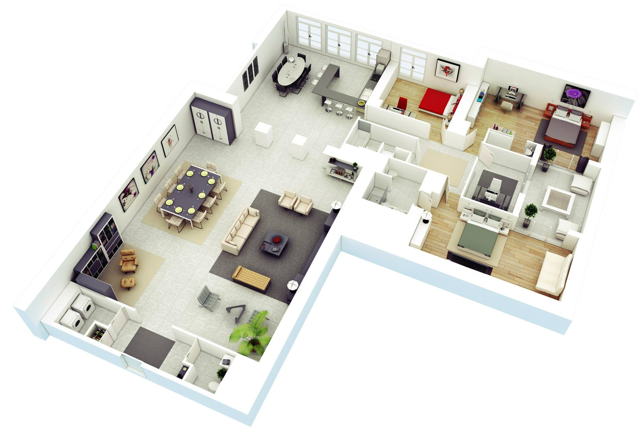 Плоский дом планировка 6 Best Home Design Apps for House Interior Design in 2024