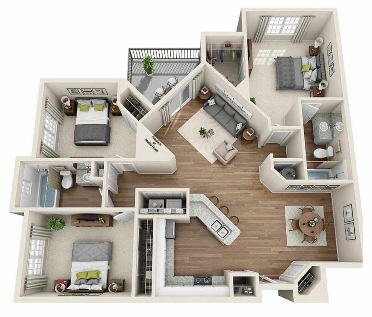 Плоский дом планировка Loading... Sims house plans, House layout plans, House plans