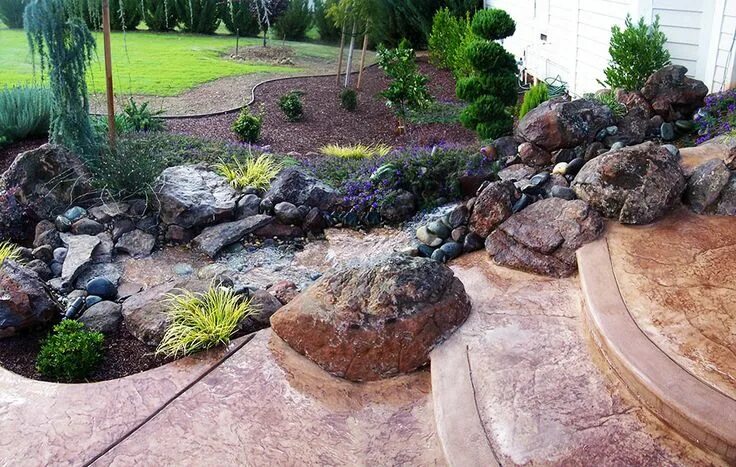 Плоский камень для ландшафтного дизайна Rock Garden Ideas That Will Out Rock Every Yard In Your Neighborhood Landscaping
