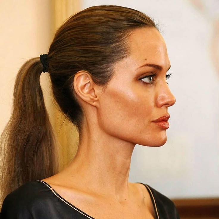 Плоское лицо фото vjolie Angelina jolie hair, Angelina jolie makeup, Angelina jolie