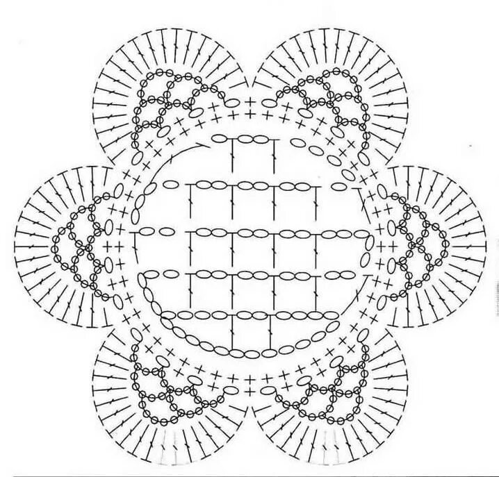 Плоское вязание крючком схемы Motivi pizzo Irlanda - Irish crochet motives Irish crochet motifs, Irish crochet