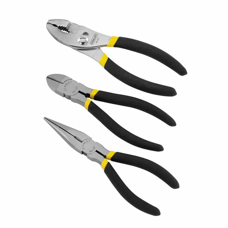 Плоскогубцы фото инструмента Набор STANLEY из плоскогубцев и кусачек 3 шт 0-84-114 купить в СПб - цена, отзыв