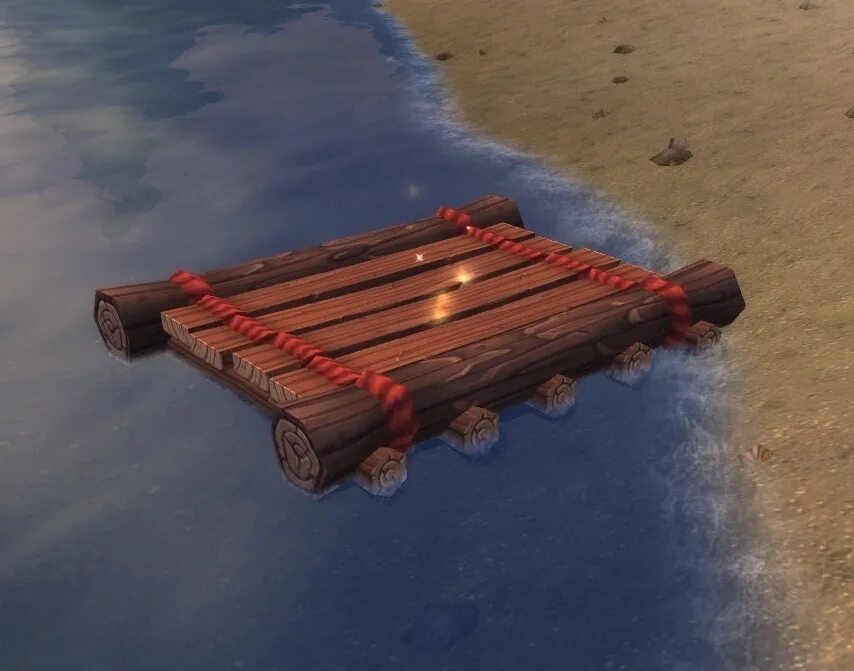 Плот деревянный фото Your Raft - Object - World of Warcraft