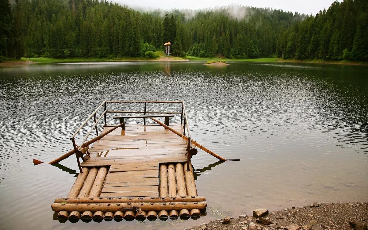 Плот на воде фото Вся наша жизнь, как плот... (Елена Шамрова) / Стихи.ру