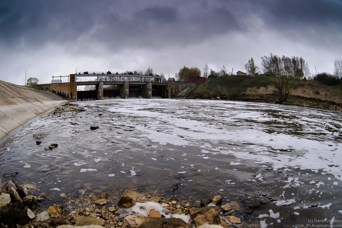 Плотина новленского водохранилища река пахра фото Плотина на реке Пахре - Журнал Хотабыча - самый дружелюбный блог на свете! - Liv