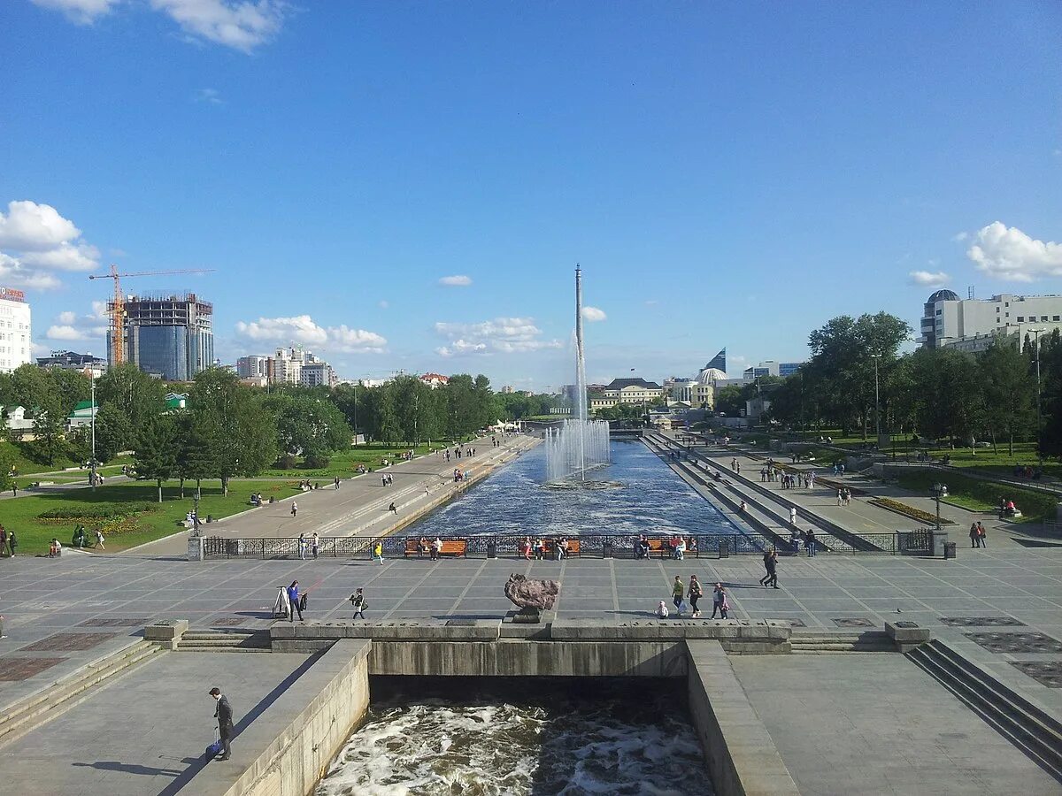 Плотинка екатеринбург фото Файл:Dam in Yekaterinburg.jpg - Википедия