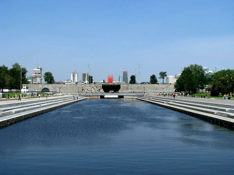 Плотинка екатеринбург фото Город / Фото Лето, плотинка