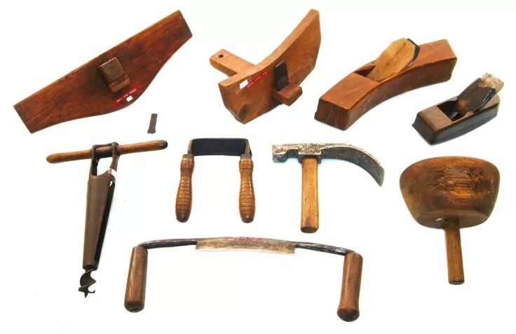Плотницкий инструмент фото Assorted Cooperage Tools
