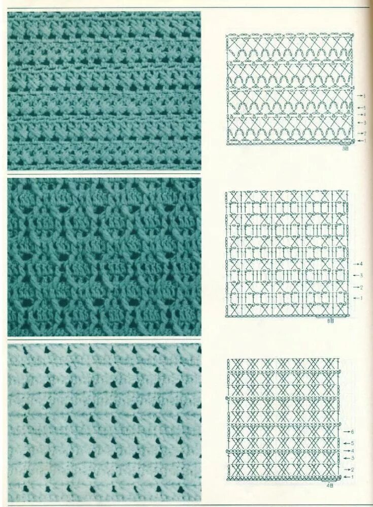 Плотное вязание крючком схемы Handknit Pattern Collection Crochet books, Crochet stitches chart, Crochet basic