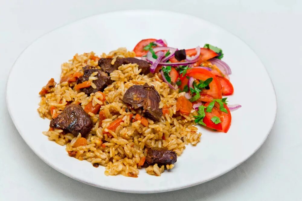 Плов без мяса фото Кафе Центр плова на улице Адоратского в Казани: фото, отзывы, адрес, цены - Афиш